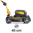 Stiga Multiclip 747E V KIT Akkuruohonleikkuri - Työnnettävät ruohonleikkurit - 298473278ST3 - 10