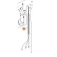 Stihl FS 561 C-EM hallintakahvan vaijeri - Varusteet ja tarvikkeet - 41481801103 - 2