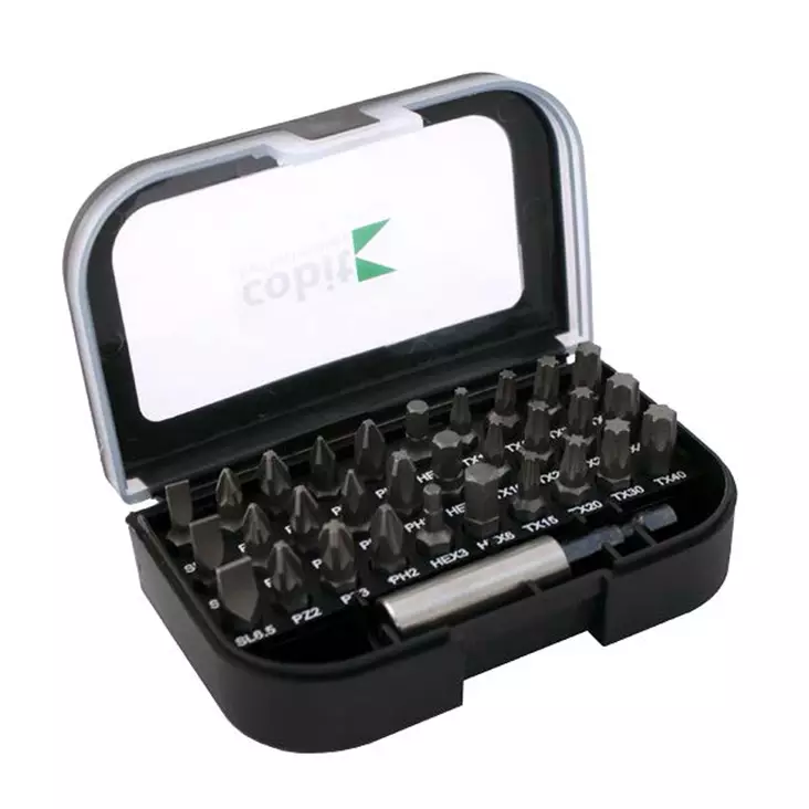 31-OSAINEN RUUVAUSKÄRKISARJA COBIT - Ruuvauskärjet ja pidikkeet - 02063 - 1