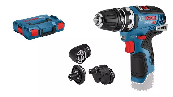 BOSCH PORAKONE GSR 12V-35 FC SOLO L-BOXX - Porakoneet ja ruuvinvääntimet - 06019H3003 - 1