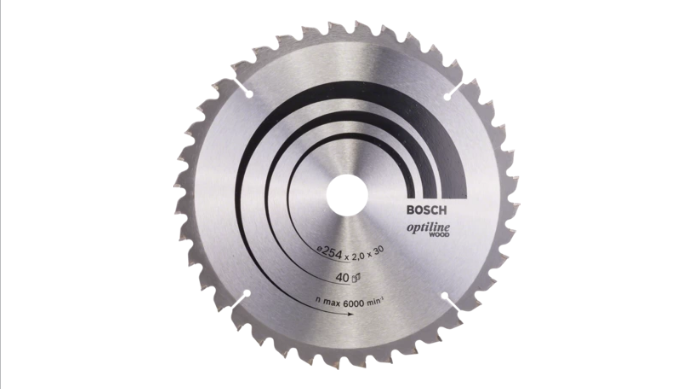 BOSCH PYÖRÖSAHANTERÄ 254X2,8X30 Z40 OP - Sirkkelinterät - 2608640443 - 1