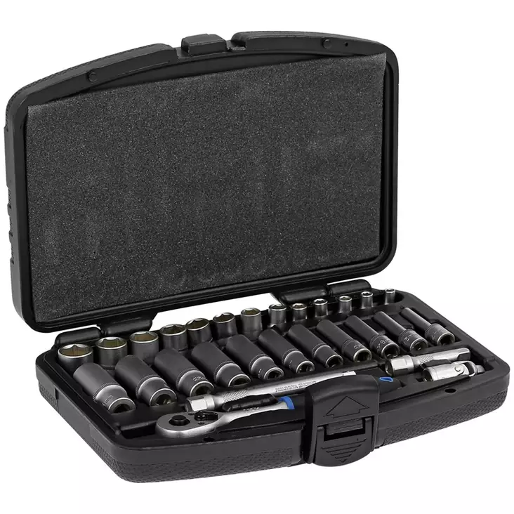 HYLSYSARJA 1/4" 28-OS. 4-14MM PITKÄT JA LYHYET - Hylsysarjat - IKH6433 - 1