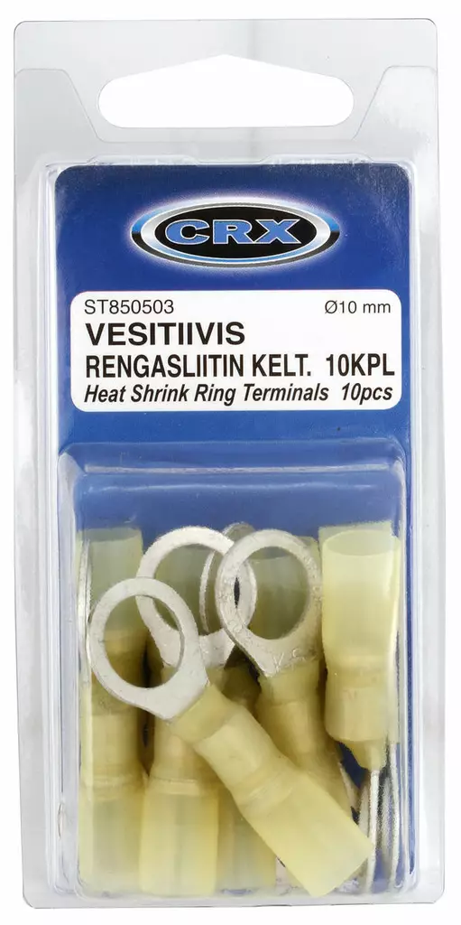 KUTISTE RENGASLIITIN KELT 10KPL 10MM - Liittimet - ST850503 - 1