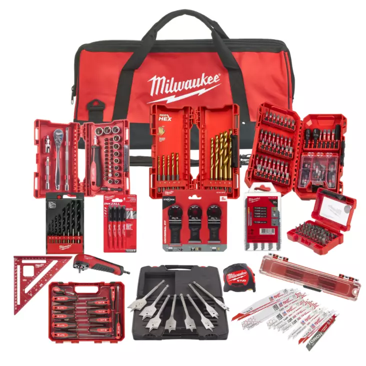 MILWAUKEE TARVIKESARJA SUPERSET - Ruuvauskärjet ja pidikkeet - MW22222SET23 - 4