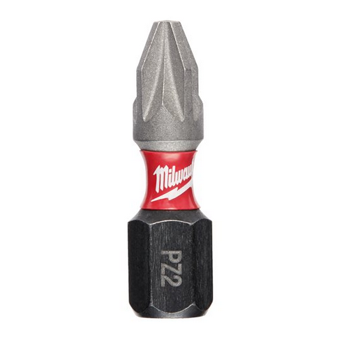 MILWAUKEE TERÄ SHOCKWAVE PZ2 X 25MM P2 - Ruuvauskärjet ja pidikkeet - MW430863 - 1