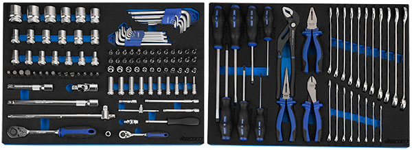 TYÖKALUT TYÖKALUVAUNUUN 143 OSAA - Moduulit työkaluvaunuihin - 285-TK143 - 1