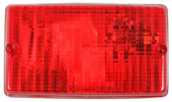 ÄÄRIVALO PUNAINEN 21W 125X74 RADEX - Peräkärryn valot - ST100003 - 1