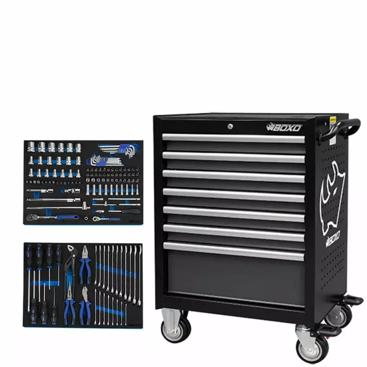 Boxo Työkaluvaunu 680X480X1020mm - Työkaluvaunut - 285-7071A-TK143 - 1