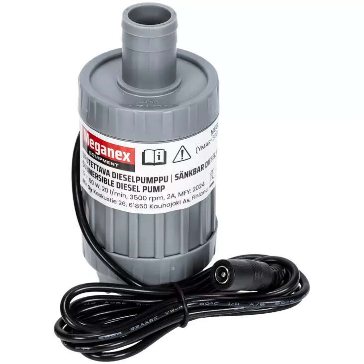 Diesel Pumppu Upotettava 12V 20L/Min - Polttoainepumput - MEG35133 - 1