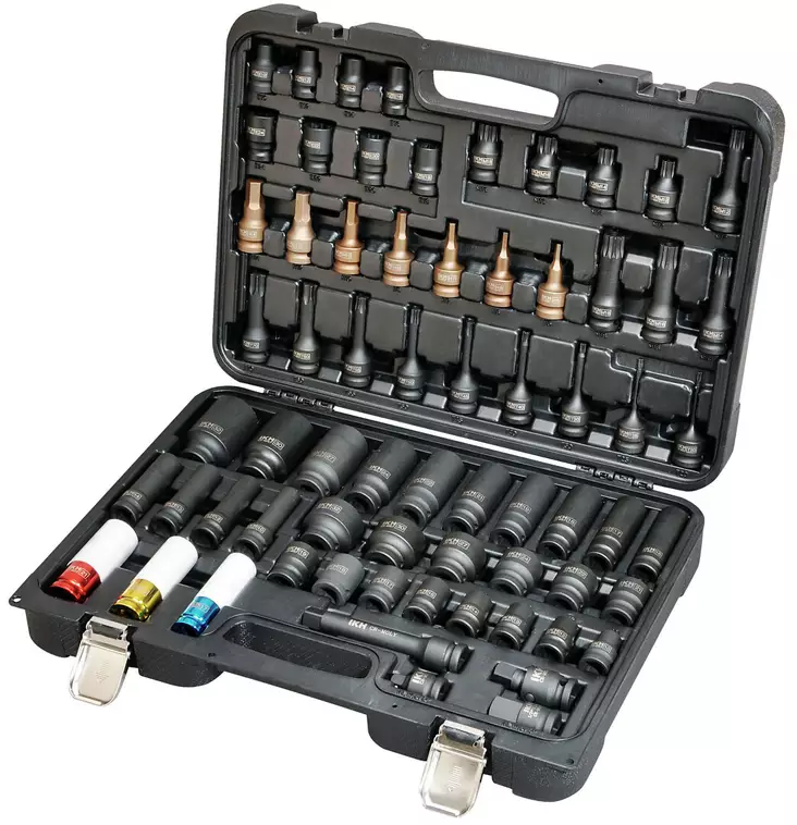 HYLSYSARJA 1/2" 67-OS. PAINEILMAKÄYTTÖÖN - Hylsysarjat - IKH6213 - 1