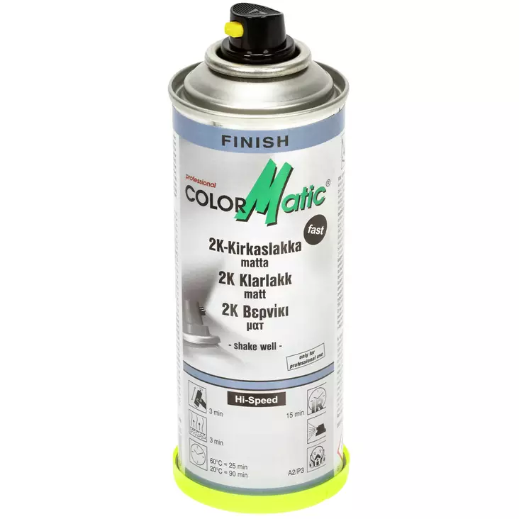 Lakka Matta 200ml 2-Komp Nopea - Tekniset kemikaalit - TIP203 - 1