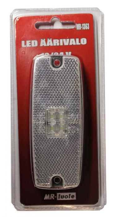 LED ÄÄRIVALO 12V KIRKAS - Peräkärryn valot - MR-1363 - 1