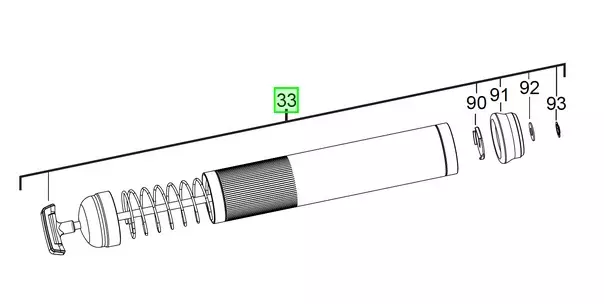MILWAUKEE M18 GG TUUBI TÄYDELLINEN - Työkalujen varaosat - 4931435853 - 1