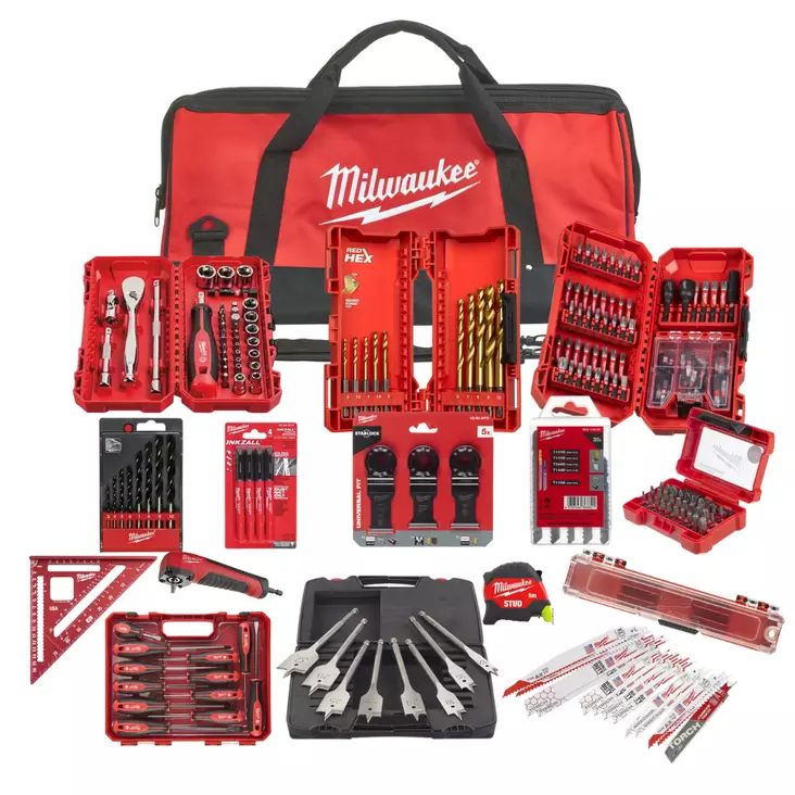 MILWAUKEE TARVIKESARJA SUPERSET - Ruuvauskärjet ja pidikkeet - MW22222SET23 - 5