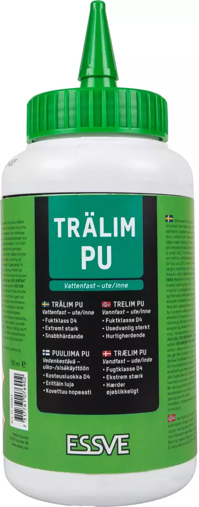 Puuliima, polyuretaani 750ml - Rakennuskemikaalit - 20093 - 1