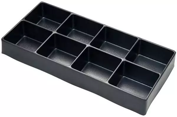 Säilytyslokerikko 8Lokeroa 1/3 Boxo - Moduulit työkaluvaunuihin - 284-BX000-3 - 1