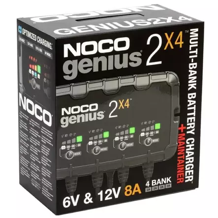 Akkulaturi GENIUS2X4 6/12V 8A - Laturit ja boosterit - GENIUS2X4 - 2