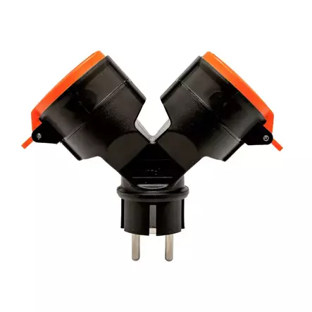 Haaroituspistotulppa 2-osa 230V - Letku- ja sähkökelat - 8484 - 1