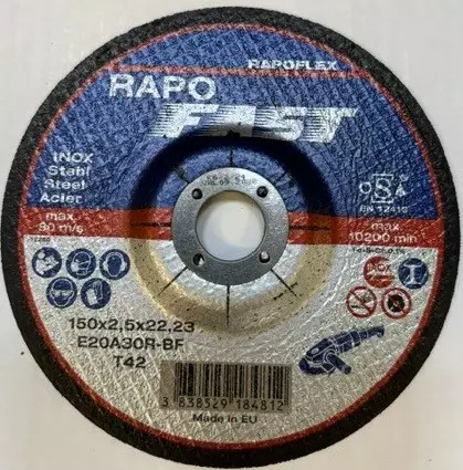 T42-150X2,5 Katkaisulaikka RAPOFAST - Katkaisulaikat - 114384 - 1