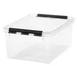 SÄILYTYSLAATIKKO CLASSIC 15L TRANSPARENT - Työpöydät ja laatikot - OX034 - 1