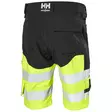 Helly Hansen Shortsit HI-VIS ALNA 4X CNCT FL.Keltainen/Ebony - Shortsit - HH77434-369-C44 - 2