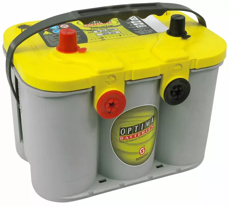 AKKU OPTIMA +- YTU4.2 765CCA 254X175X200 - Ajoneuvojen akut - B98014254 - 1