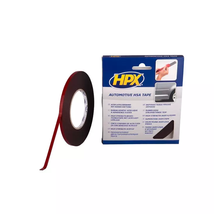 KAKSIPUOLINEN AKRYYLITEIPPI 12MM X 10M - Teipit - HPX-HSA004 - 1