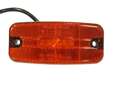 LED-ÄÄRIVALO PUNAINEN 9-36V 5M JOHTO - Peräkärryn valot - 1608-1254 - 1