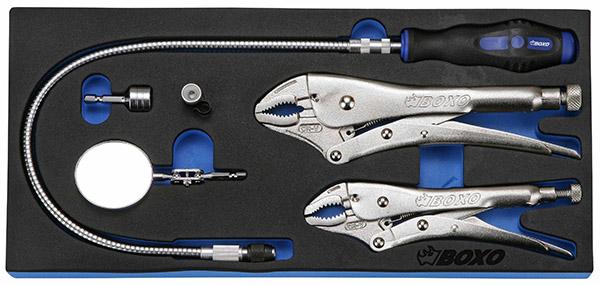 LUKKOPIHTI/PEILI/MAGNEETTI BOXO - Moduulit työkaluvaunuihin - 284-BX034 - 1