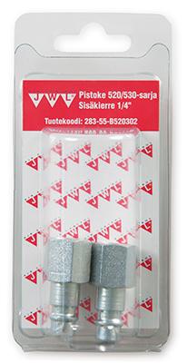 PISTOKE 520/530 SISÄK.3/8' 2KPL - Letkut ja tarvikkeet - 283-55-B520304 - 1