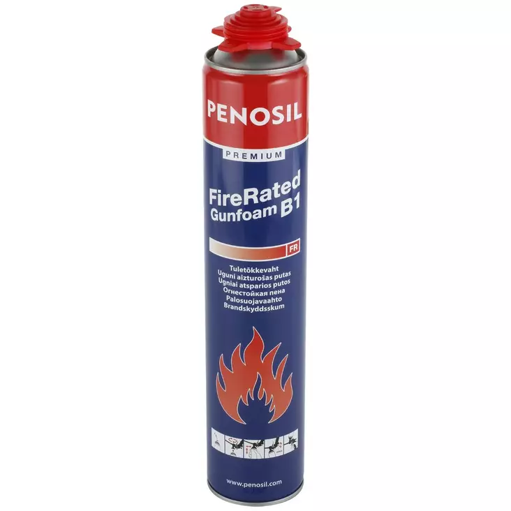 PU PISTOOLIVAAHTO 750ML PALOLUOKIT.PENOS - Tekniset kemikaalit - PEN104 - 1