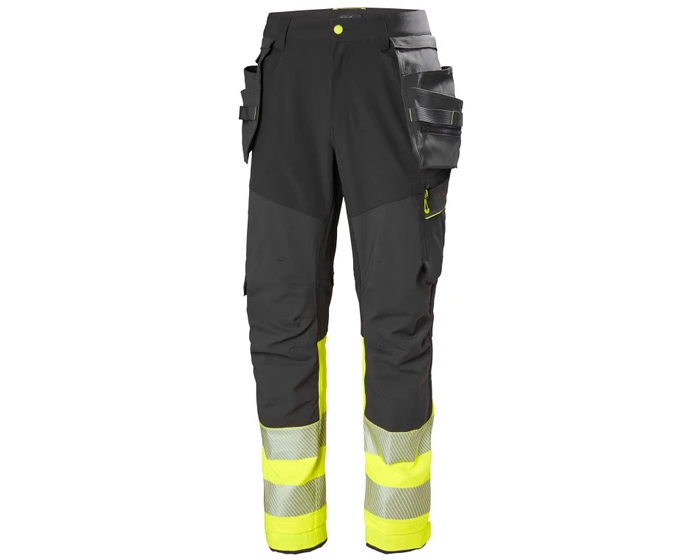 RIIPPUTASKUHOUSUT ICU BRZ FL.KELTAINEN/HARMAA LK1 - Kesätyöhousut - HH77500-369-C44 - 1