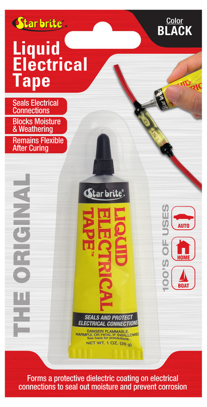 Star brite Nestemäinen sähköteippi Musta - Teipit - 136-84154 - 1