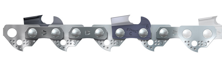 TERÄKETJU PS 3/8"P 1,3MM 44L - Stihl työkalut ja metsätyövarusteet - 36170000044 - 1