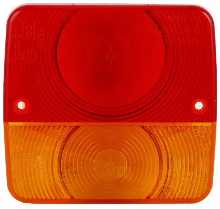 VARALASI PUNAINEN/KELTAINEN RADEX - Peräkärryn valot - ST100434 - 1