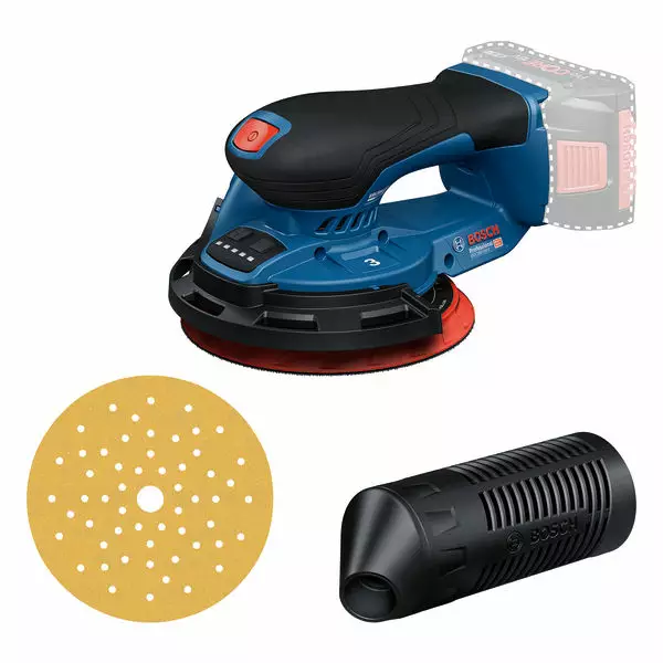 Bosch GEX 18V150-3 SOLO Akkuepäkeskohiomakone runko - Hiomakoneet - 0601372904 - 1