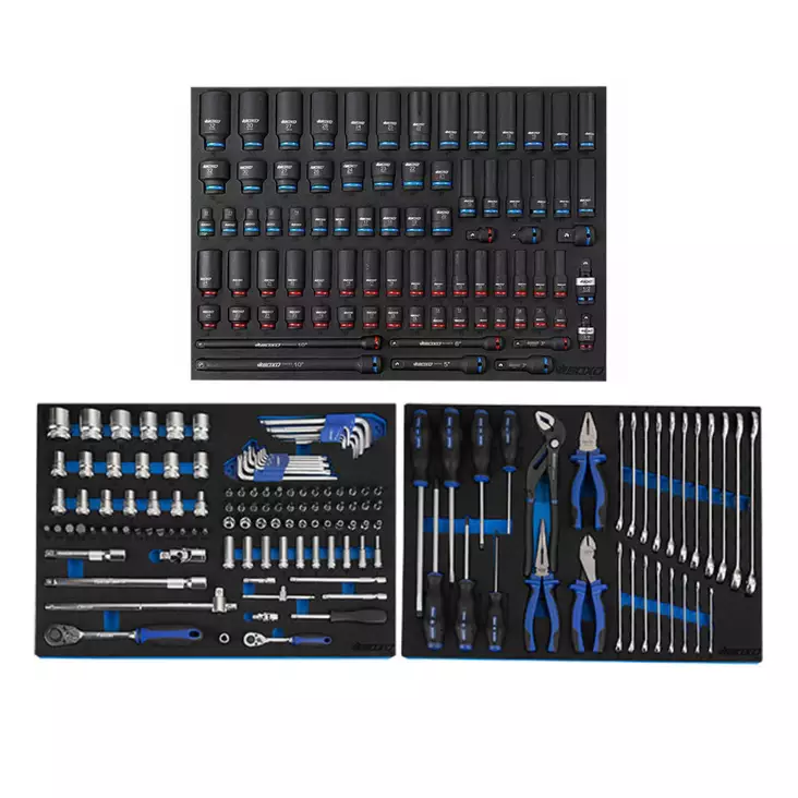 BOXO TYÖKALUT TYÖKALUVAUNUUN 224 OSAINEN - Moduulit työkaluvaunuihin - 285-TK224 - 1