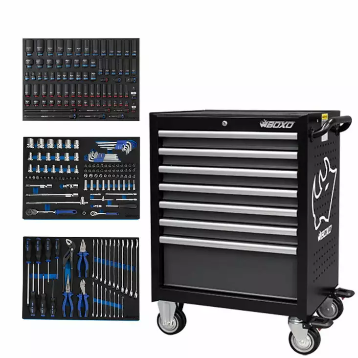 Boxo Työkaluvaunu 680X480X1020mm - Työkaluvaunut - 285-7071A-TK224 - 1