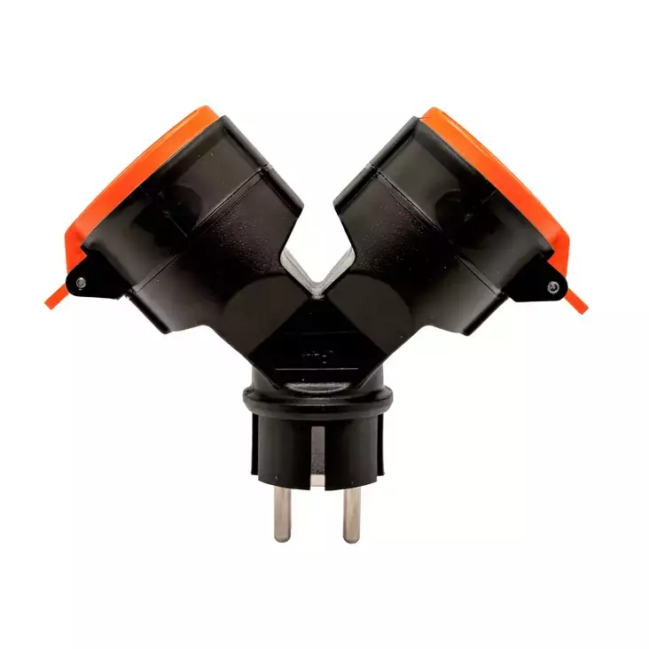 Haaroituspistotulppa 2-osa 230V - Letku- ja sähkökelat - 8484 - 1