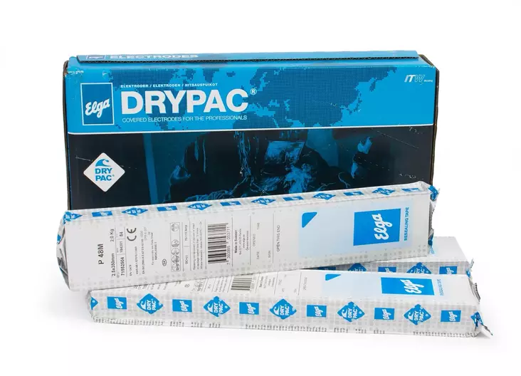 Hitsauspuikko P 48M, Ø DryPac 2,5 x 350 mm 2kg - Hitsauspuikot - 7155-2504 - 1