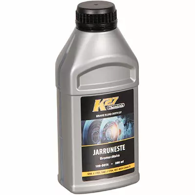 K27 JARRUNESTE DOT4 500ML - Tekniset kemikaalit - 109-DOT4 - 1