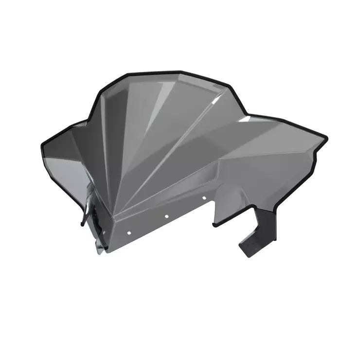 KESKIKORKEA TUULILASI K-WINDSHIELD MID SMOKE - Moottorikelkan varaosat - 2884934 - 1