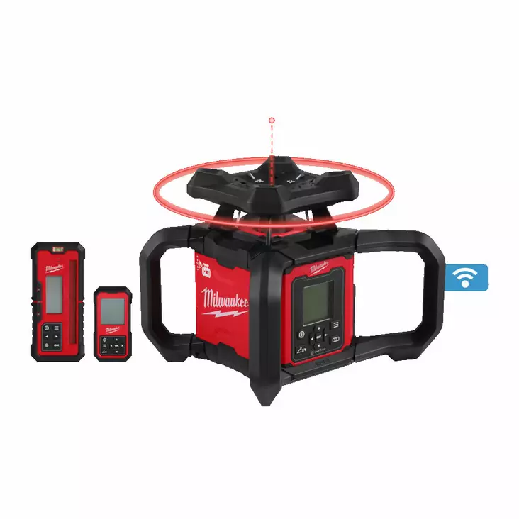 MILWAUKEE TASOLASER M18 RLOHV1200 PYSTY/VAAKA/KAADE - Pyörivät laserit - MW493204 - 1