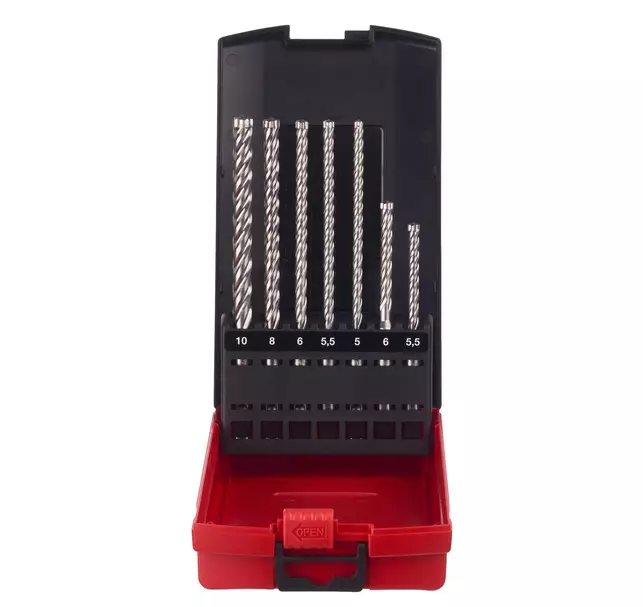 Milwaukee VASARAPORA SDS+ MX4 POFSET2 7P - Poranterät ja reikäsahat - MW492114 - 1