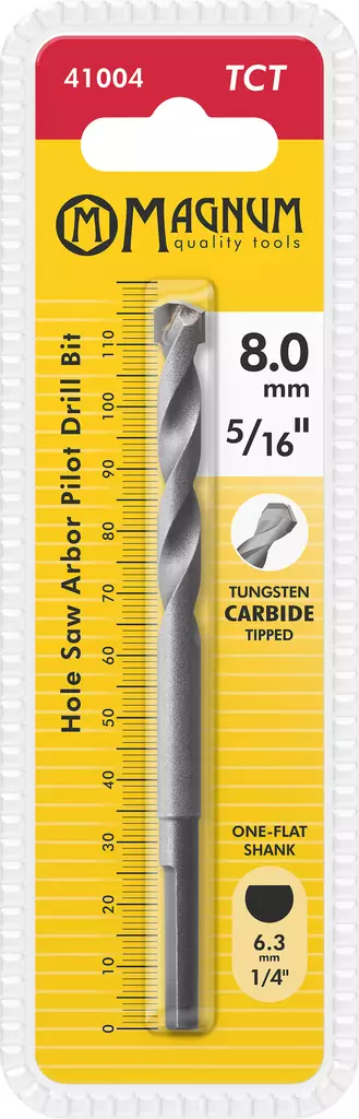 Ohjainporanterä TCT 1/4" - Reikäsahat - 41004 - 1