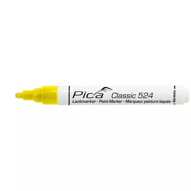 Pica Maalikynä Keltainen, 2-4mm 524 Classic - Merkintäkynät ja maalit - P52444 - 1