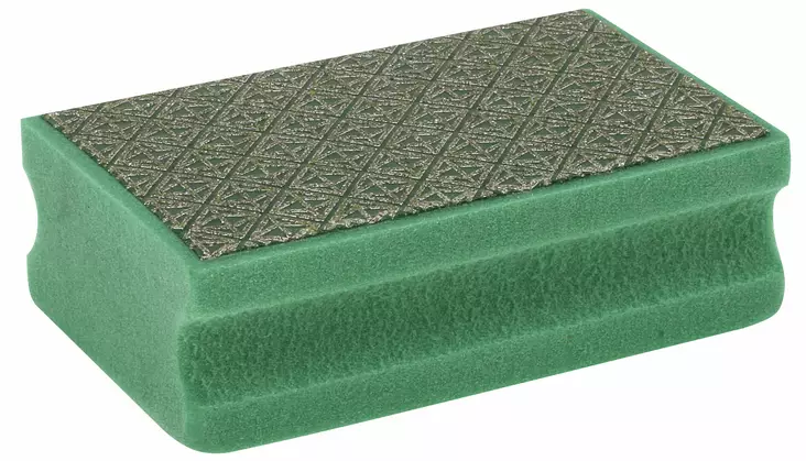 TIMANTTIHIOMASIENI 85X50MM K60 VIHREÄ - Käsihiomapaperit - MIR1564 - 1