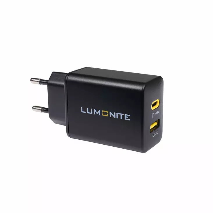 USB-laturi LUMONITE Charging Cube - 33W / USB-C + USB-A - Taskulamput ja otsavalot - 17264 - 1