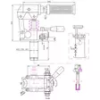 HYDRAULIIKKA KÄSIPUMPPU 25 2-TOIMINEN - Tynnyri- ja käsipumput - HKPD25 - 2