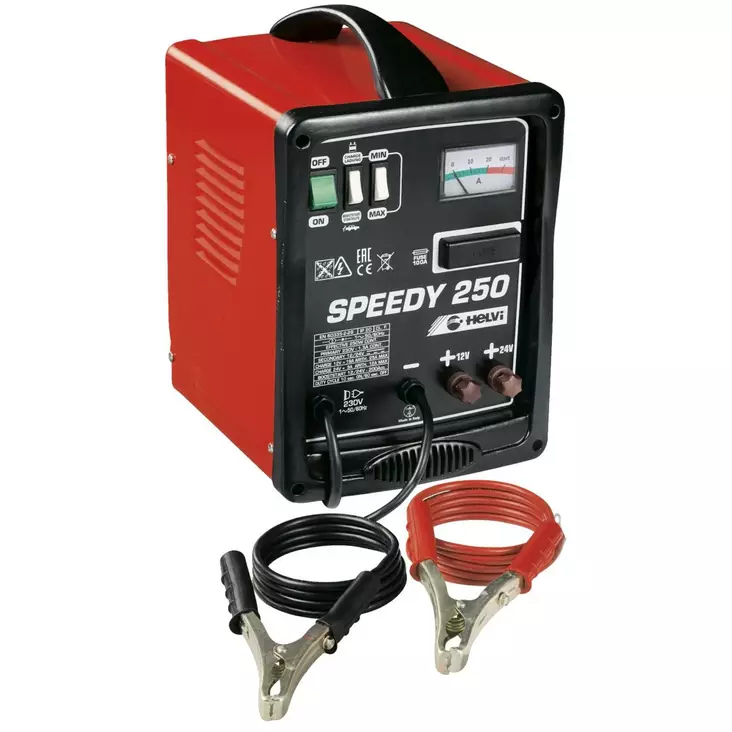 AKKULATURI / APUKÄYNNISTIN 12/24V 220ACC SPEEDY 25 - Laturit ja boosterit - HEL005 - 1